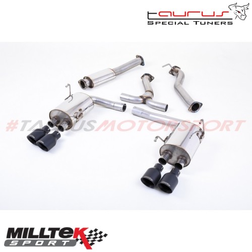 SSXSB50  Cat-back Milltek Sport per Subaru Impreza WRX STi Berlina / Sedan 2014-2019 scarico sportivo terminale marmitta torino 