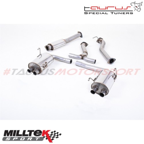 SSXSB53  Cat-back Milltek Sport per Subaru Impreza WRX STi Berlina / Sedan 2014-2019 scarico sportivo terminale marmitta torino 