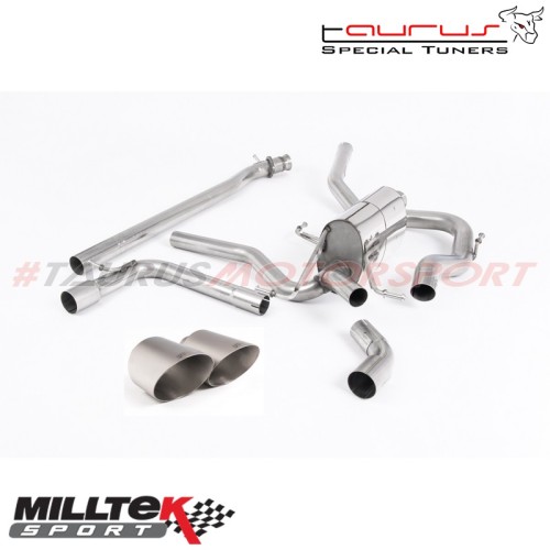 SSXSZ10  Cat-back Non-resonated Milltek Sport per Suzuki Swift ZC33S AZ 1.4 Sport BoosterJet scarico sportivo terminale marmitta