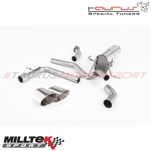 SSXSZ4  Front Pipe-back Milltek Sport per Suzuki Swift ZC33S AZ 1.4 Sport BoosterJet scarico sportivo terminale marmitta torino 