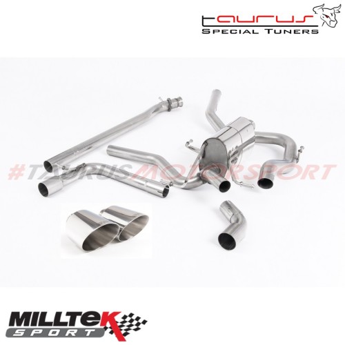 SSXSZ8  Cat-back Non-resonated Milltek Sport per Suzuki Swift ZC33S AZ 1.4 Sport BoosterJet scarico sportivo terminale marmitta 