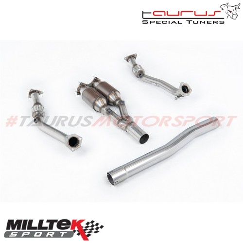 Catalizzatori sportivi Milltek Sport per Volkswagen Golf MK5 R32 3.2 V6 2005-2009 - SSXVW180 scarico sportivo terminale marmitta