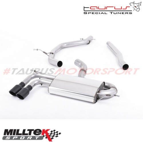 SSXAU566  Sistema da dopo il DPF/FAP Milltek Sport per Volkswagen Scirocco 2.0 TDI GT 170cv 2009-2019 scarico sportivo terminale