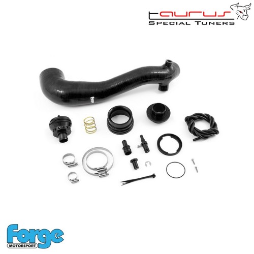 Kit valvola pop off a sfiato esterno con manicotto siliconico e adattatore per Audi A3 8V 35 TFSI (1.5 TSI) (codice motore DAD, 