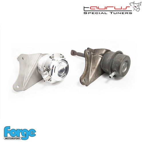 Attuatore wastegate regolabile in alluminio per Fiat 500 Abarth 1.4 TJet con turbina IHI  - Forge Motorsport FMACF500