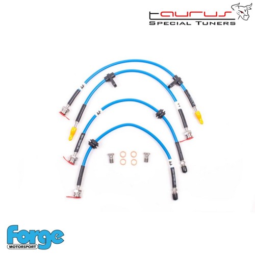 Kit tubi freno aeronautici in treccia per Ford Focus RS MK3  - Forge Motorsport FMFOR4480D