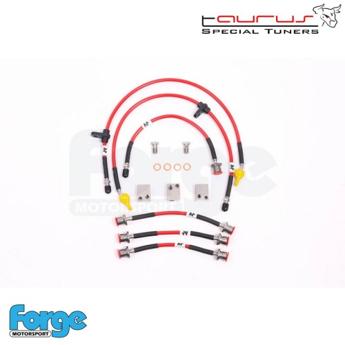 Kit di 6 tubi freno aeronautici in treccia per Honda Civic Type-R FK2 dal 2015Honda Civic Type-R FK2 dal 2015  - Forge Motorspor