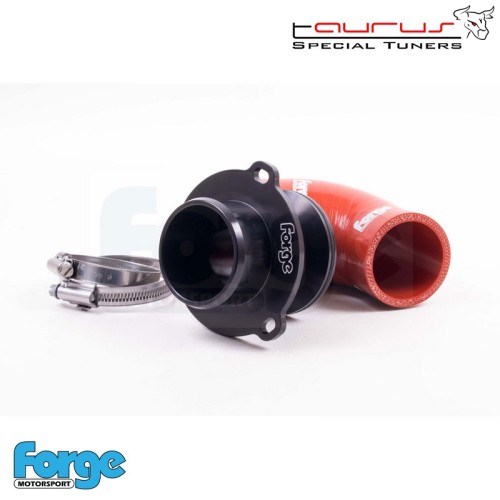 Manicotto con raccordo per eliminazione risuonatore (turbo muffler delete pipe) per Seat Leon mk2 1P 2.0 Tfsi  turbo K03  - Forg