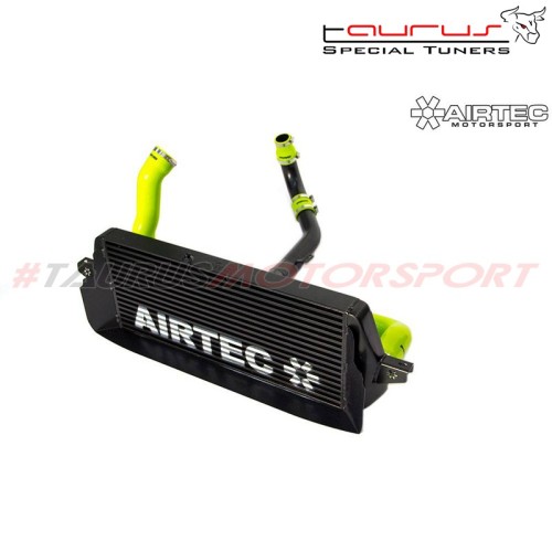 Intercooler frontale maggiorato AIRTEC completo di tubazioni per Ford Focus mk2 2.5 RS - STAGE 2 ATINTFO50 manicotti