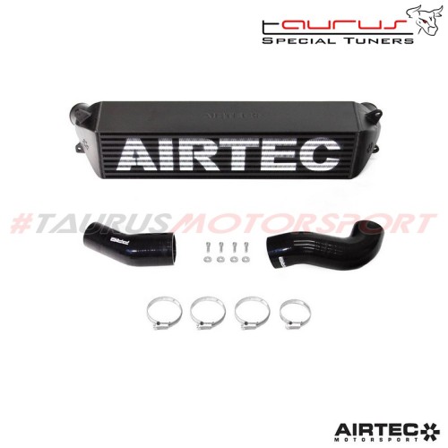 Intercooler frontale maggiorato AIRTEC completo di tubazioni per Hyundai Kona N ATINTHYU5 manicotti