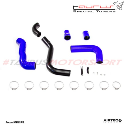 Kit tubi intercooler maggiorati AIRTEC in alluminio da 63mm per Ford Focus mk2 2.5 RS ATMSFO63