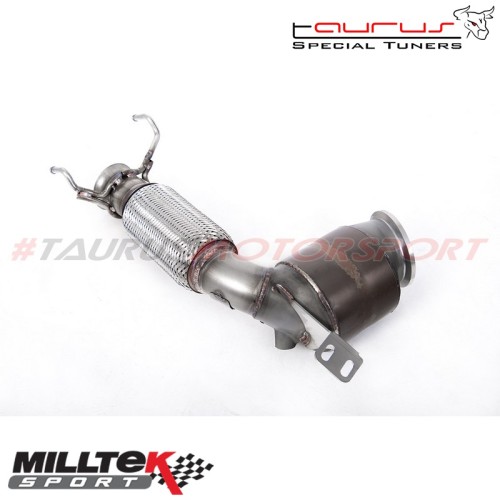 SSXM471  Downpipe maggiorato con catalizzatore sportivo HJS Milltek Sport per Mini Mk3 (F56) Cooper S 2.0 Turbo / JCW (LCI resty