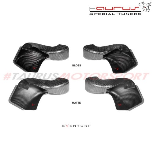 Convogliatore presa d'aria in carbonio lucido Eventuri BMW Serie 3 G80 G81 M3 / 4 G82 M4 / CSL - EVE-G8XM-CF-SC carbon scoops