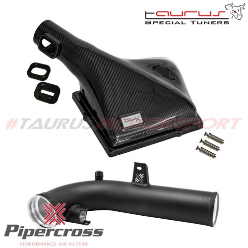 PK454 kit filtro sportivo Aspirazione diretta in carbonio con filtro Pipercross Airmax per Mini F54/F56 Cooper S / JCW B48 - PK4