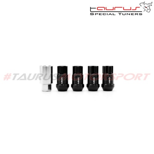 Kit dadi di bloccaggio antifurto per kit colonnette MMX Performance a sede conica (per cerchi Aftermarket)