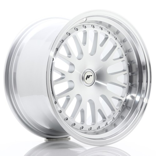 Cerchio in lega JR Wheels JR10 18x10,5 ET12-25 BLANK Silver Machined Face