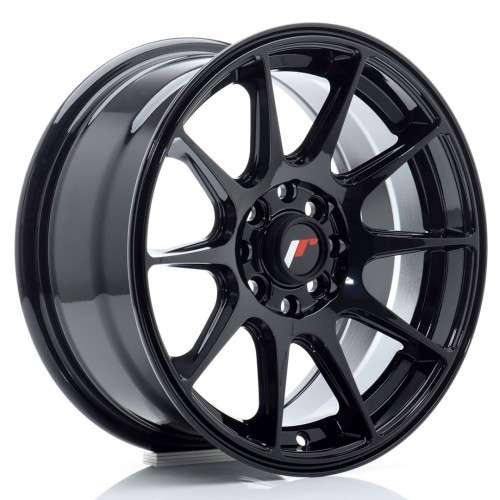 Cerchio in lega JR Wheels JR11 15x7 ET30 5x100/114 Gloss Black