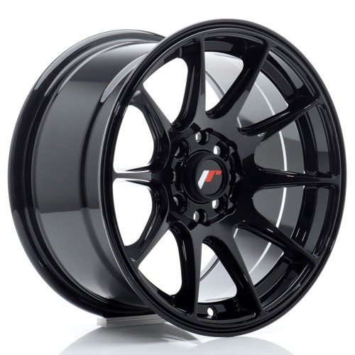 Cerchio in lega JR Wheels JR11 15x8 ET25 4x100/108 Gloss Black