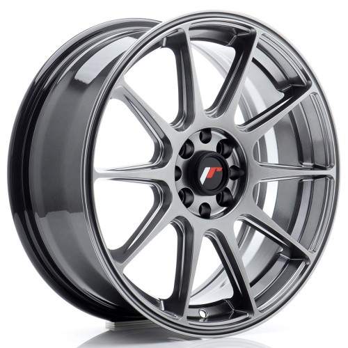 Cerchio in lega JR Wheels JR11 17x7 ET35 5x112/114,3 Hyper Black