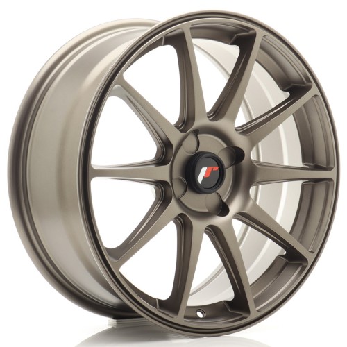 Cerchio in lega JR Wheels JR11 18x7,5 ET20-40 4H BLANK Matt Bronze