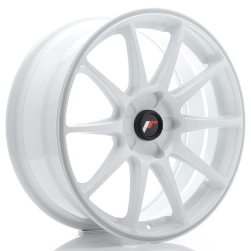 Cerchio in lega JR Wheels JR11 18x7,5 ET20-40 5H BLANK White