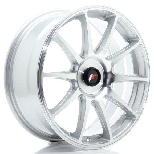 Cerchio in lega JR Wheels JR11 18x7,5 ET20-40 BLANK Silver Machined