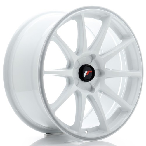 Cerchio in lega JR Wheels JR11 18x8,5 ET20-40 5H Blank White