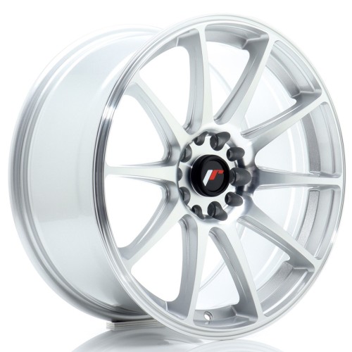 Cerchio in lega JR Wheels JR11 18x8,5 ET35 5x100/108 Silver Machined Face