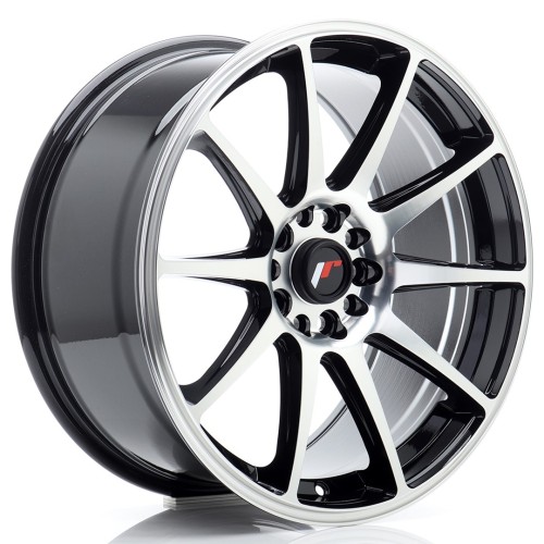 Cerchio in lega JR Wheels JR11 18x8,5 ET40 5x112/114 Black Machined