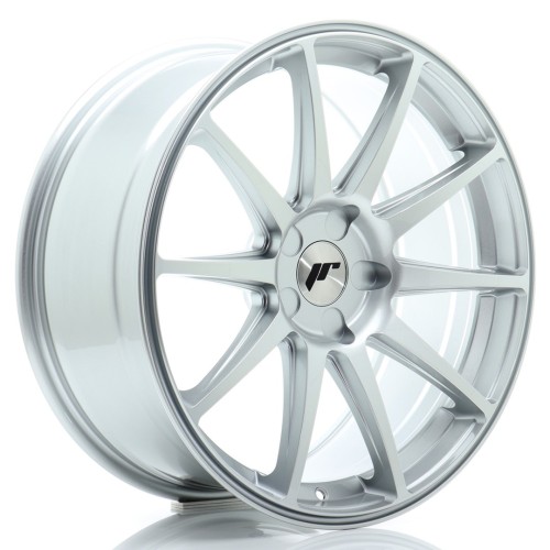 Cerchio in lega JR Wheels JR11 19x8,5 ET20-42 5H Blank Hyper Silver