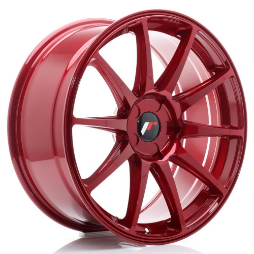 Cerchio in lega JR Wheels JR11 19x8,5 ET20-42 5H Blank Platinum Red