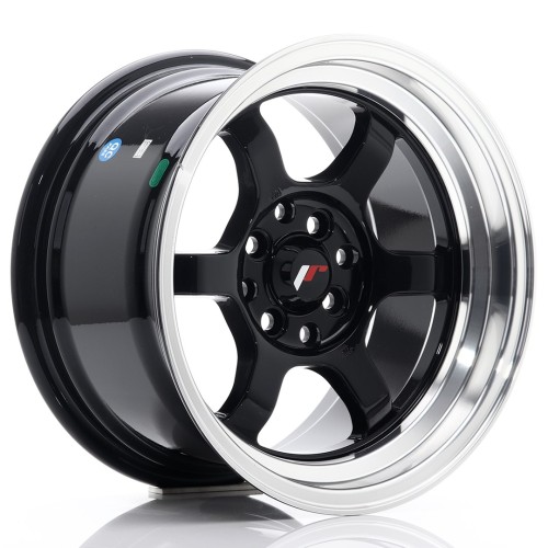 Cerchio in lega JR Wheels JR12 15x8,5 ET13 4x100/114 Gloss Black