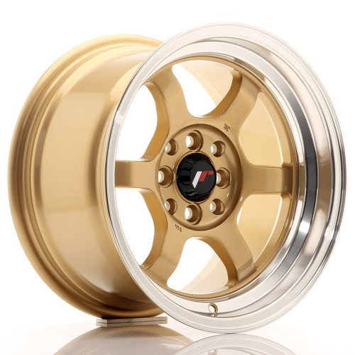 Cerchio in lega JR Wheels JR12 15x8,5 ET13 4x100/114 Gold