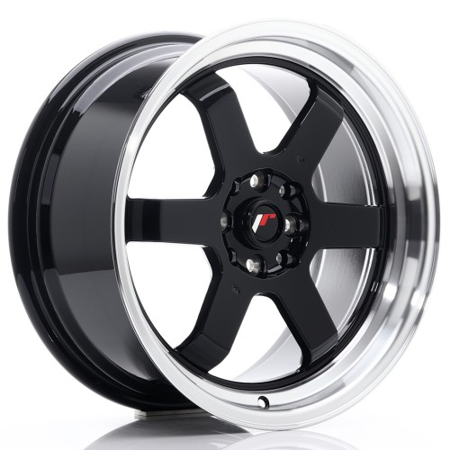 Cerchio in lega JR Wheels JR12 17x8 ET35 5x112/120 Gloss Black