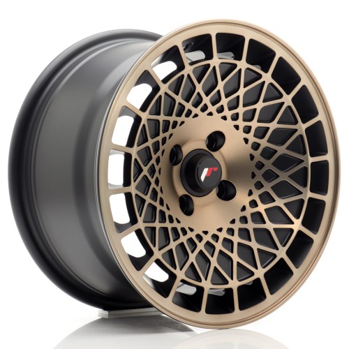 Cerchio in lega JR Wheels JR14 15x8 ET20 4x100 Black Bronze Finish