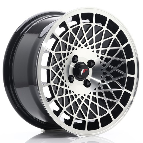 Cerchio in lega JR Wheels JR14 16x8 ET15 4x100 Gloss Black Machined Face