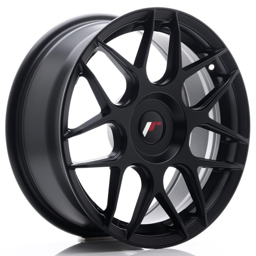 Cerchio in lega JR Wheels JR18 17x7 ET20-40 Blank Matt Black