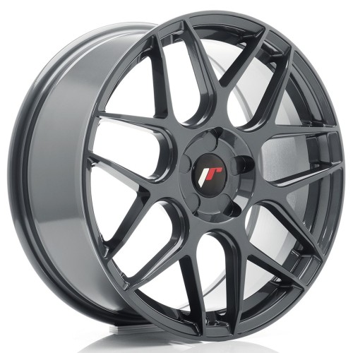 Cerchio in lega JR Wheels JR18 18x7,5 ET20-40 5H BLANK Hyper Gray