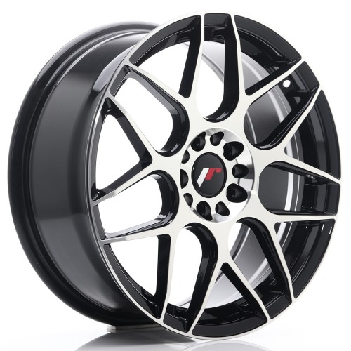 Cerchio in lega JR Wheels JR18 18x7,5 ET40 5x112/114 Black Machined