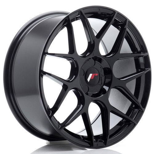 Cerchio in lega JR Wheels JR18 18x8,5 ET20-45 5H BLANK Gloss Black