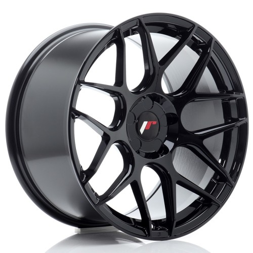 Cerchio in lega JR Wheels JR18 18x9,5 ET20-43 5H BLANK Gloss Black