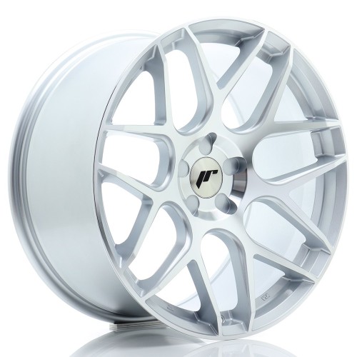 Cerchio in lega JR Wheels JR18 19x9,5 ET20-42 5H BLANK Silver Machined Face