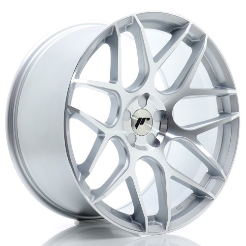 Cerchio in lega JR Wheels JR18 20x9,5 ET20-35 5H BLANK Silver Machined Face