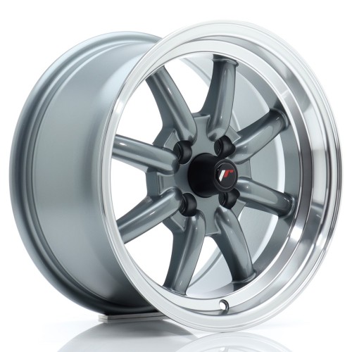 Cerchio in lega JR Wheels JR19 15x8 ET20 4x100 Gun Metal