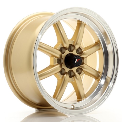 Cerchio in lega JR Wheels JR19 15x8 ET20 4x100/114 Gold