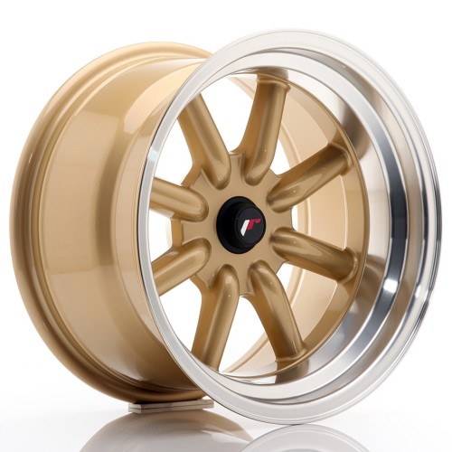 Cerchio in lega JR Wheels JR19 16x9 ET-25-(-15) BLANK Gold