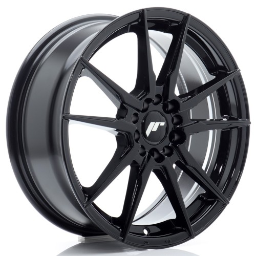 Cerchio in lega JR Wheels JR21 17x7 ET40 4x100/114 Gloss Black