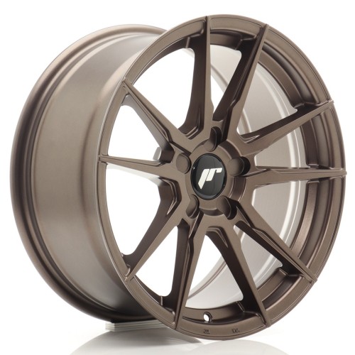 Cerchio in lega JR Wheels JR21 17x8 ET20-35 5H BLANK Matt Bronze