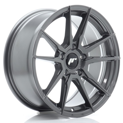 Cerchio in lega JR Wheels JR21 17x8 ET35 5x120 Hyper Gray