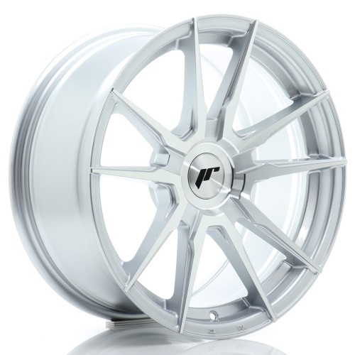 Cerchio in lega JR Wheels JR21 17x9 ET20-45 BLANK Silver Machined